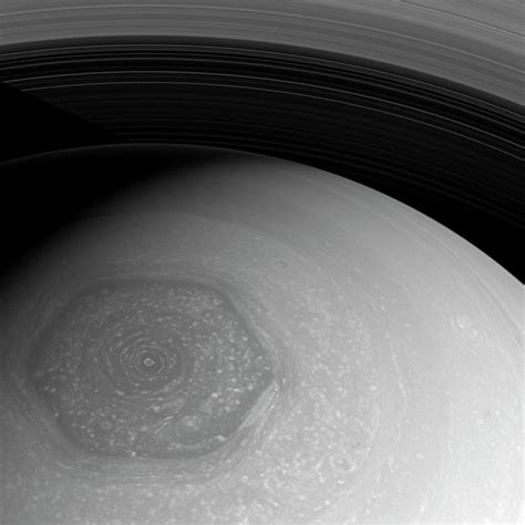 Saturn's Hexagon Photograph by Nasa/jpl-caltech/space Science Institute - Pixels