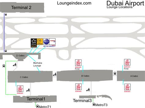 Airport Terminal 2 Dubai Location Map - New Mexico Map