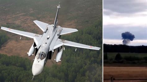 Russian Air Force Sukhoi Su-24 Bomber Crashed Near Perm - Fighter Jets World