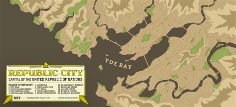 Republic City Map by boomerangmouth on DeviantArt