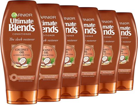 Garnier Ultimate Blends CONDITIONER W/ Coconut Oil & Cocoa Butter - 6 Pack, £10.10 at Amazon ...