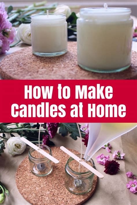 How to Make Candles at Home • The Crafty Mummy