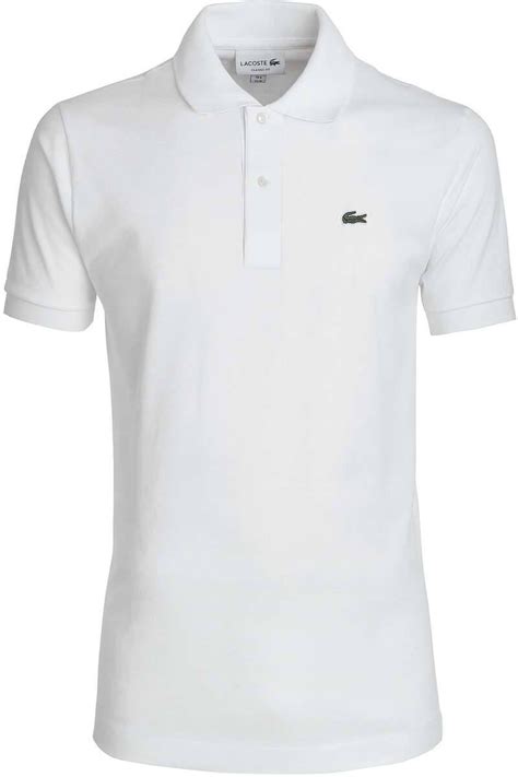 Lacoste Classic Fit polo shirt white, One Colour | Businesshemden.com