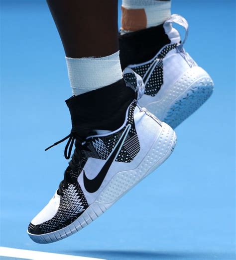 #SoleWatch: Serena Williams Advances to the Aussie Final in BHM Nike Tennis Shoes | Sole Collector