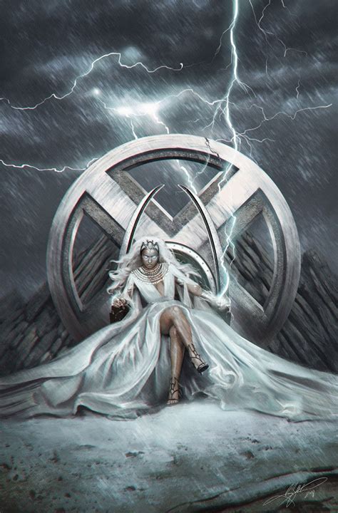 ArtStation - Storm, Denver Balbaboco | Storm marvel, Storm xmen, Storm comic