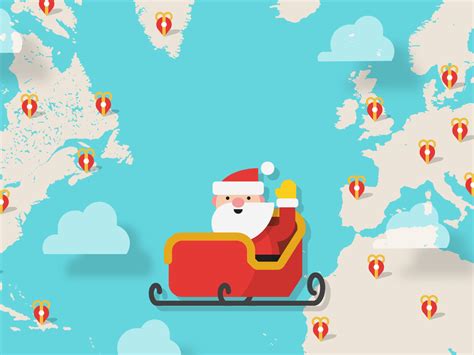 Google launched the traditional Santa Tracker, which will help track ...