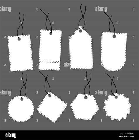 Blank labels template. Price tags set. Vector illustration Stock Vector Image & Art - Alamy