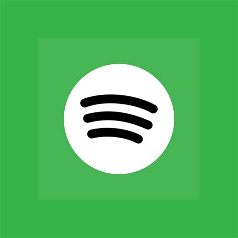 logotipo de spotify sobre fondo verde 6541763 Vector en Vecteezy