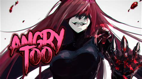 nightcore - Angry too 《 lyrics 》 - YouTube