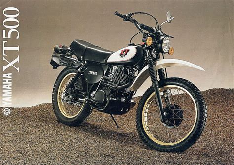 Yamaha XT 500 Prospekt 1980 - Erfolgreichste Viertakt-Enduro