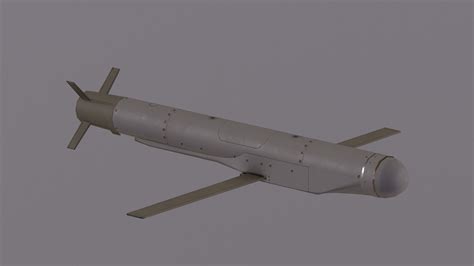 3D model GBU-53 StormBreaker Small Diameter Bomb II VR / AR / low-poly ...