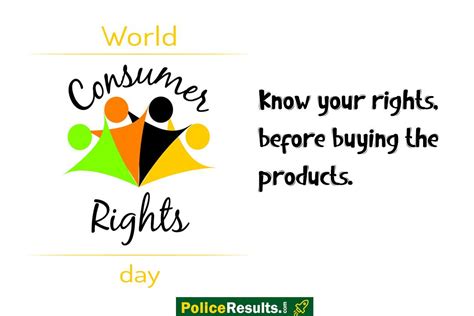 World Consumer Rights Day 2020 : Theme, Slogan, Quotes, Importance ...