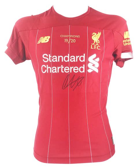 Trent Alexander-Arnold Signed Jersey - Premiership Champions Shirt 2020