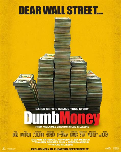 Official Poster for 'Dumb Money' : r/movies