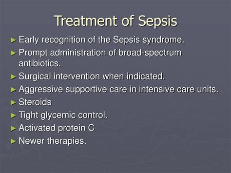 PPT - Sepsis : Pathophysiology and Treatment PowerPoint Presentation, free download - ID:230500