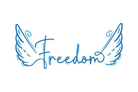 Freedom - Word Art SVG Cut file by Creative Fabrica Crafts · Creative ...