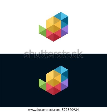 Cube Logo Vector Stock Vector 577890439 - Shutterstock