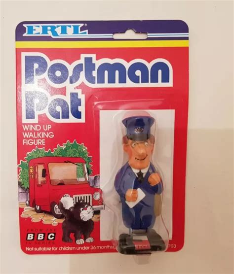 ERTL POSTMAN PAT Wind Up Walking Figure New & Sealed 1984 £14.99 ...