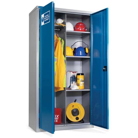 PPE Cabinet H 1780 mm x W 915 mm x D 460 mm, 85kg - Knights Overall Protection