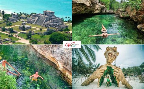 Ruinas de Tulum, Cenotes Casa Tortuga y Madre Naturaleza des