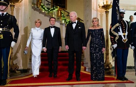 At the State Dinner, Jill Biden Revives the Oscar de la Renta Tradition - The New York Times