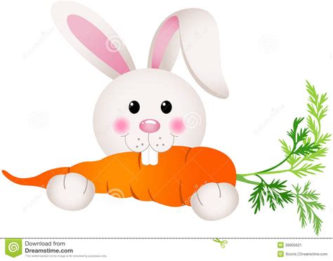 Bunny Eating Chocolate Stock Photography | CartoonDealer.com #8499860