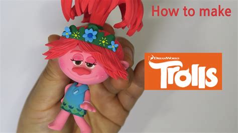 Making Trolls - poppy /air dry clay tutorial/figures diy - YouTube