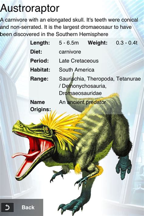 Rare Austroraptor | Prehistoric animals, Dinosaur information, Prehistoric dinosaurs