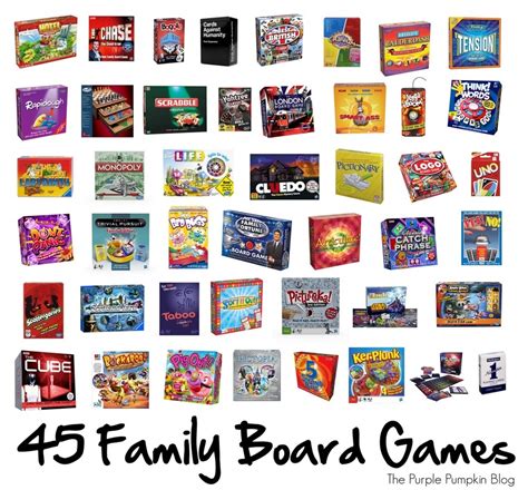 45 Family Board Games [Create Christmas: Day 12]