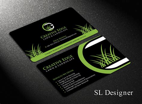 Landscaping Business Card Design