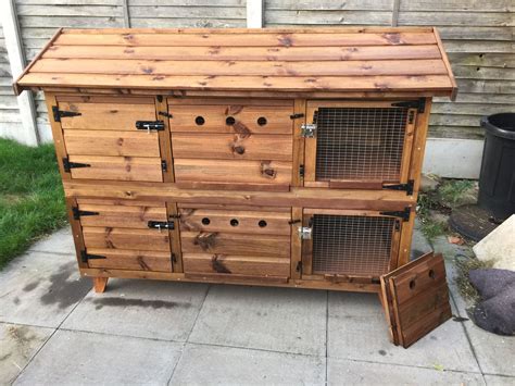 Pin on Wooden Rabbit Hutches