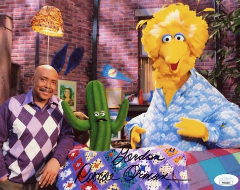 Roscoe Orman Sesame Street 8x10 Photo Signed Autographed JSA Certified