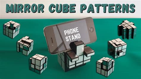 9 AWESOME PATTERNS | MIRROR CUBE (Camera Stand, Dots, Cube in Cube ...