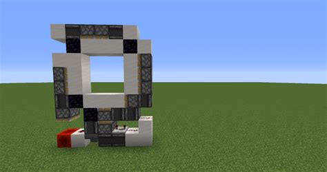 3x3 Piston Door (easy) + Tutorial Minecraft Project