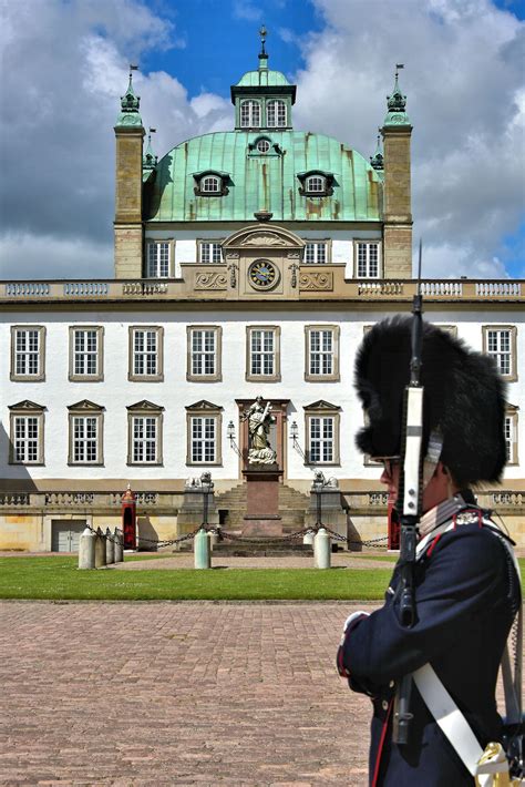 Royal Life Guard at Fredensborg Palace in Fredensborg, Denmark - Encircle Photos