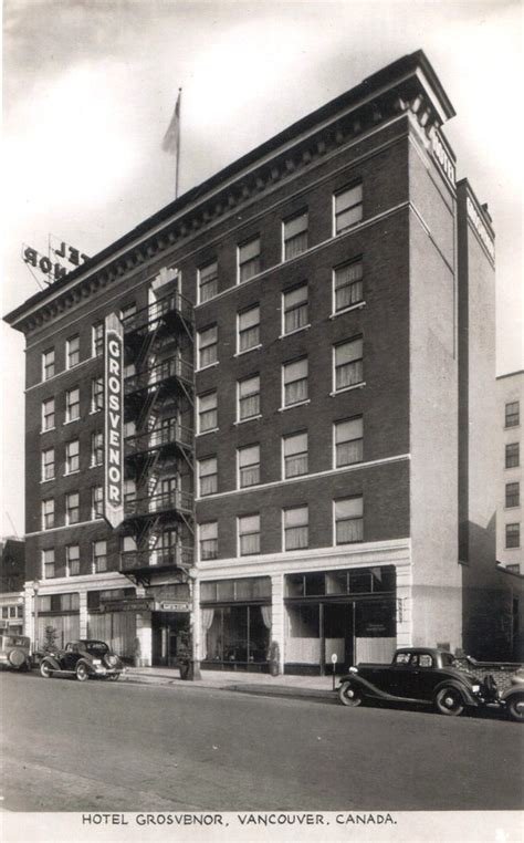 Postcard: Grosvenor Hotel, 1935 | "Hotel Grosvenor, Vancouve… | Flickr