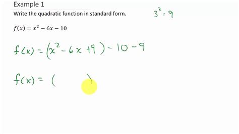 Standard Form Of Quadratic Equation 2 Things To Expect When Attending Standard Form Of Quadratic ...