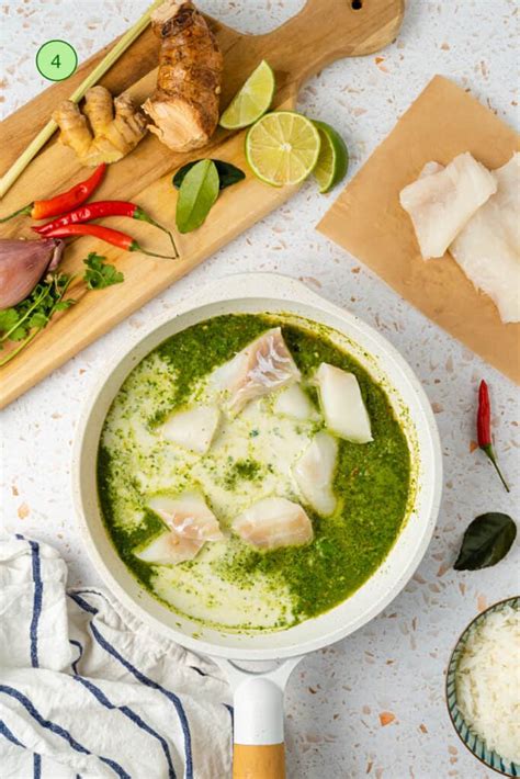 Thai Green Fish Curry Recipe - Fitsian Food Life