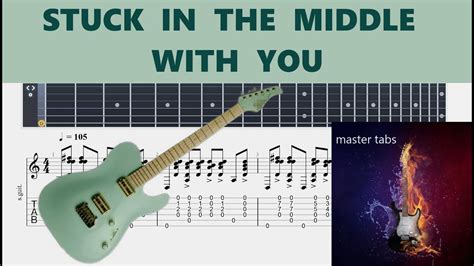 STUCK IN THE MIDDLE WITH YOU |#stealerswheel#| Guitar Tab | #Mastertabs#BestFreeYoutubeMusic# # ...