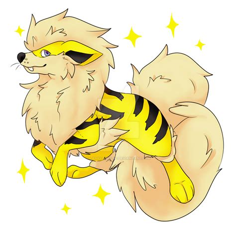 Shiny Arcanine by LankyLunatic on DeviantArt