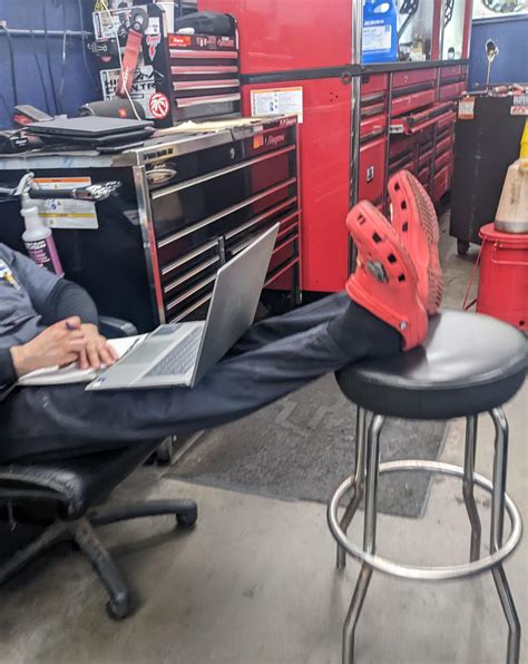 steel toed crocs at the shop for safety : r/CrocsInTheWild