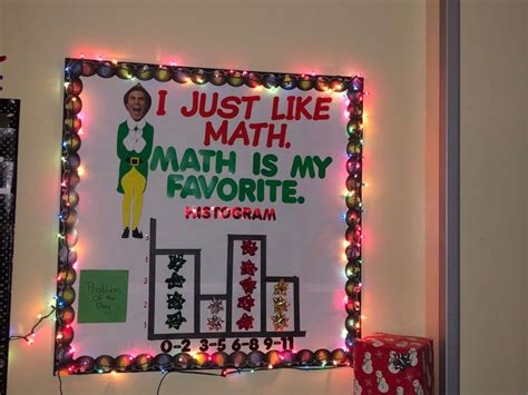 Christmas Math Bulletin Board | Holiday bulletin boards, Christmas math ...