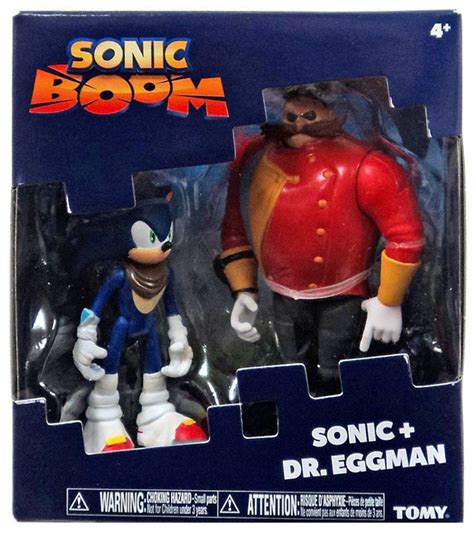 Sonic The Hedgehog Sonic Boom Dr. Eggman Sonic 3 Action Figure 2-Pack TOMY - ToyWiz