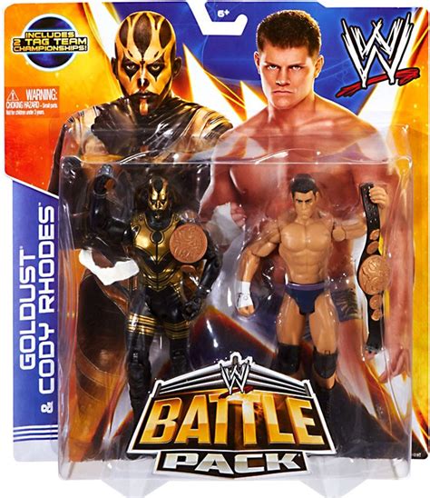 WWE Wrestling Series 29 Goldust Cody Rhodes 6 Action Figure 2-Pack 2 ...