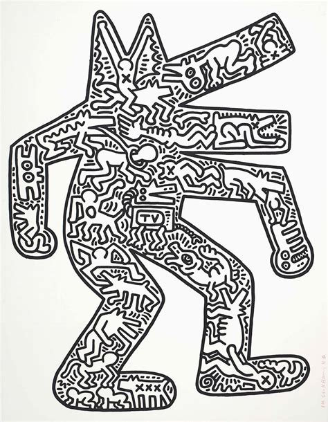 KEITH HARING (1958-1990) , Dog | Christie's