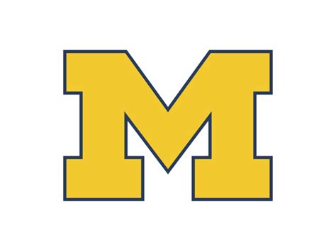 Michigan Wolverines Logo PNG Transparent & SVG Vector - Freebie Supply