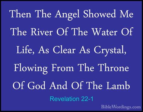 Revelation 22 - Holy Bible English - BibleWordings.com