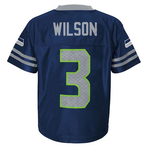 NFL Seattle Seahawks Russell Wilson Jersey- Boys | Nfl seattle, Seattle seahawks, Jersey boys