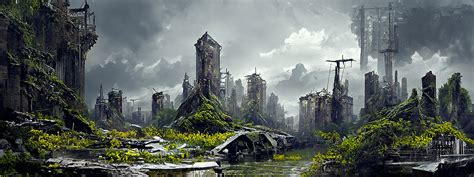 Overgrown City Wallpapers - Top Free Overgrown City Backgrounds ...