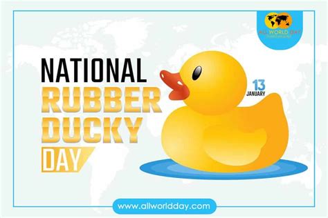 National Rubber Ducky Day 2024 : History, Theme, Activities,